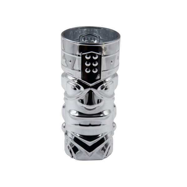 Lot 4 Verres Tiki Céramique - 390ml Style Tropical - Pour Cocktails Exotiques